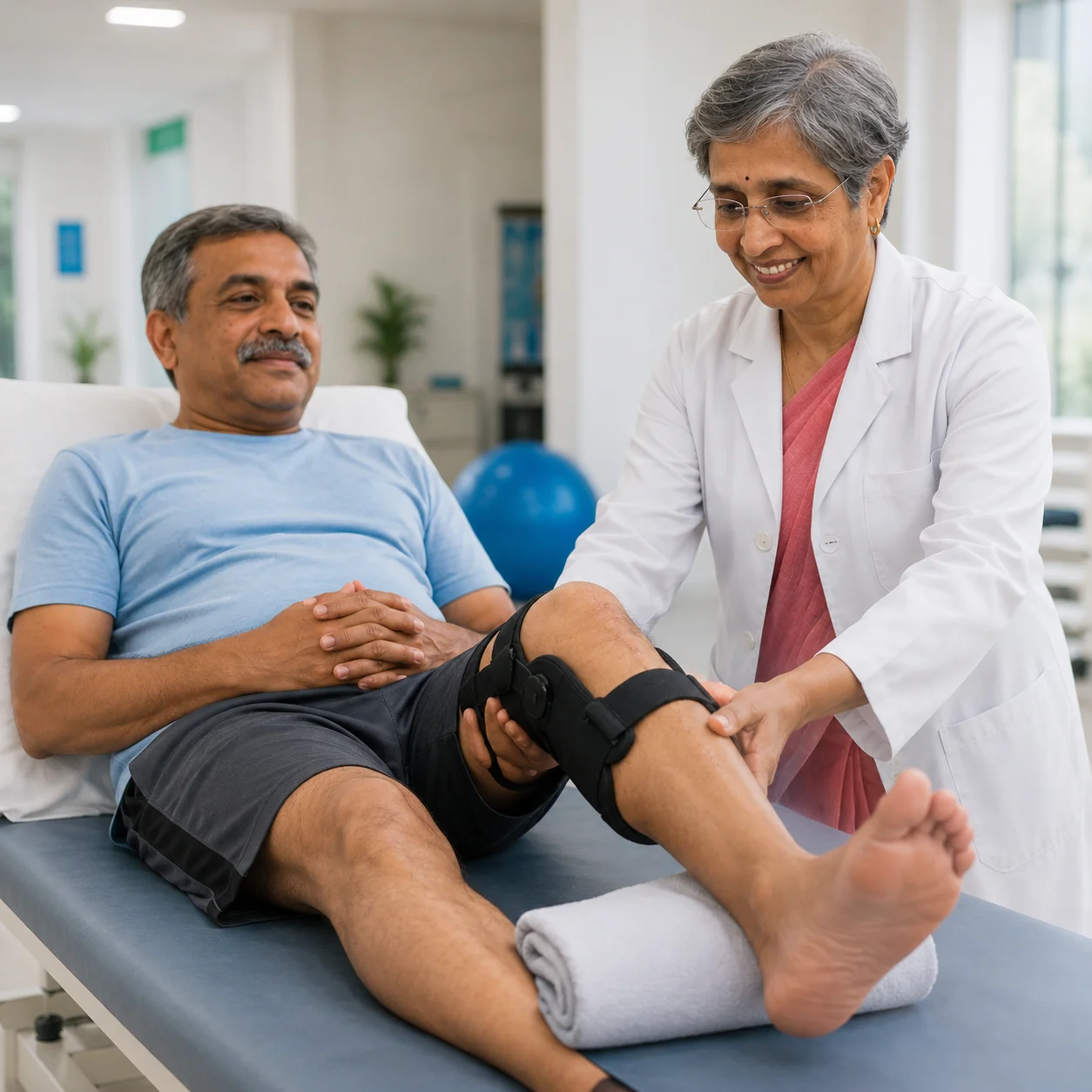 Post-surgery physiotherapy