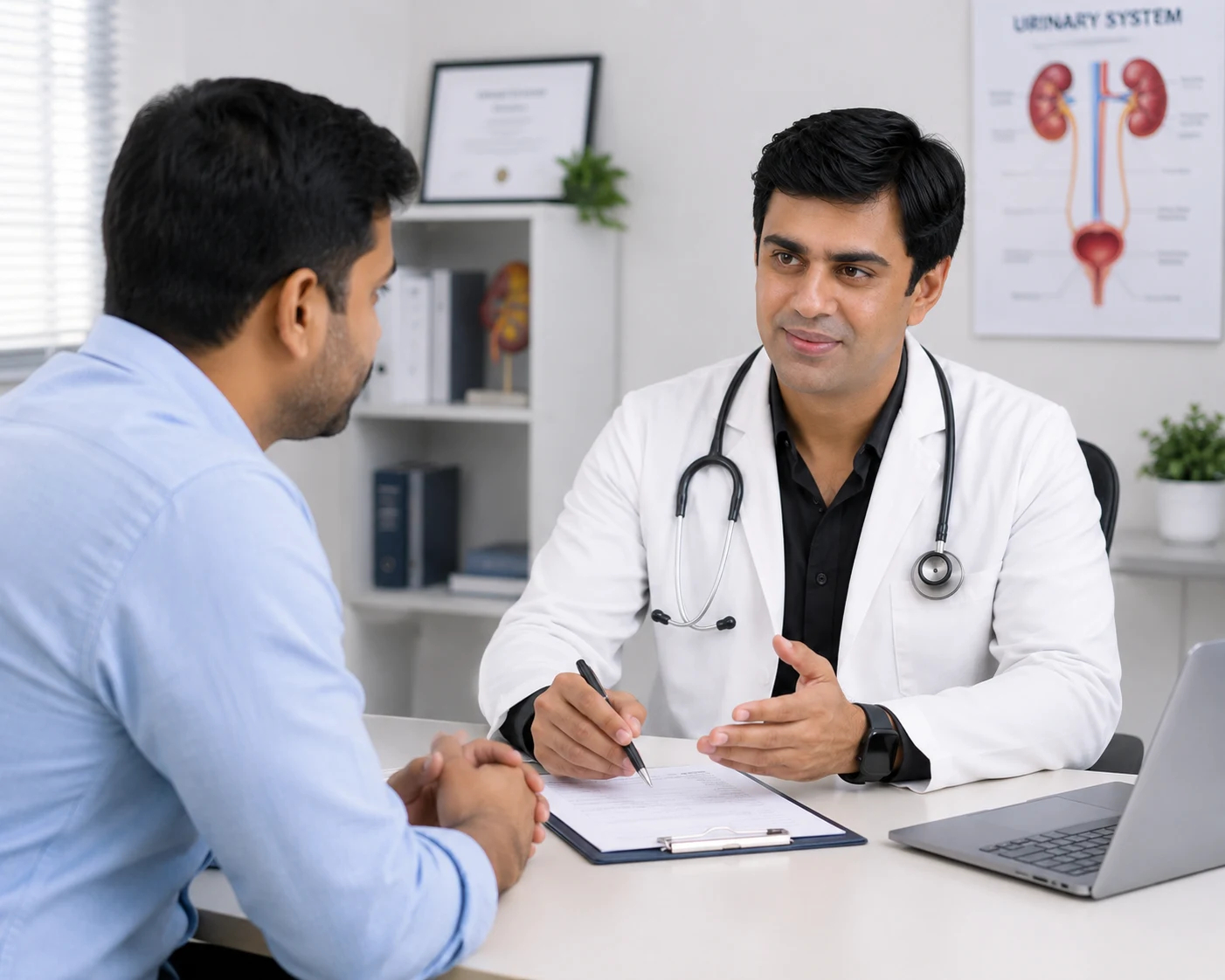 Urology consultation
